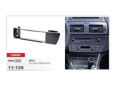 1-DIN Car Audio Installation Kit for BMW X3 (E83) 2004-2010)